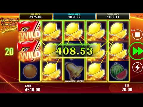 Fruits and Stars 20 Deluxe (FAZI) 🌟 SLOT REVIEW \u0026 DEMO PLAY 🔥