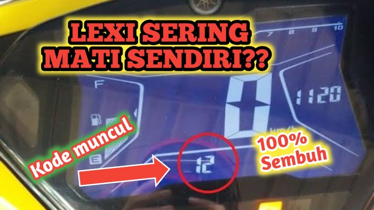 mengatasi lexi sering mati, kode muncul 12.Panik gak lo