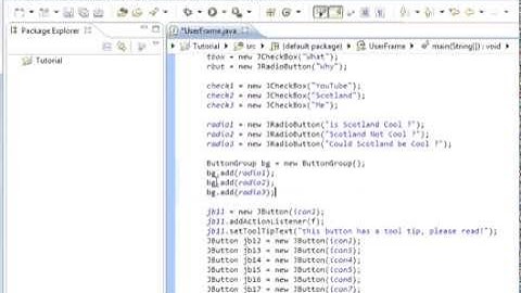 Java programming Lesson 72 GUI : Radio Buttons and Button Group Class