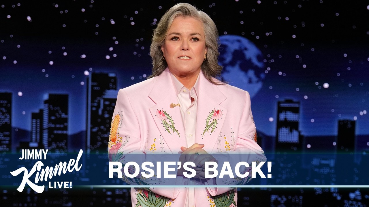 Guest Host Rosie O’Donnell Makes Her Talk Show Return
