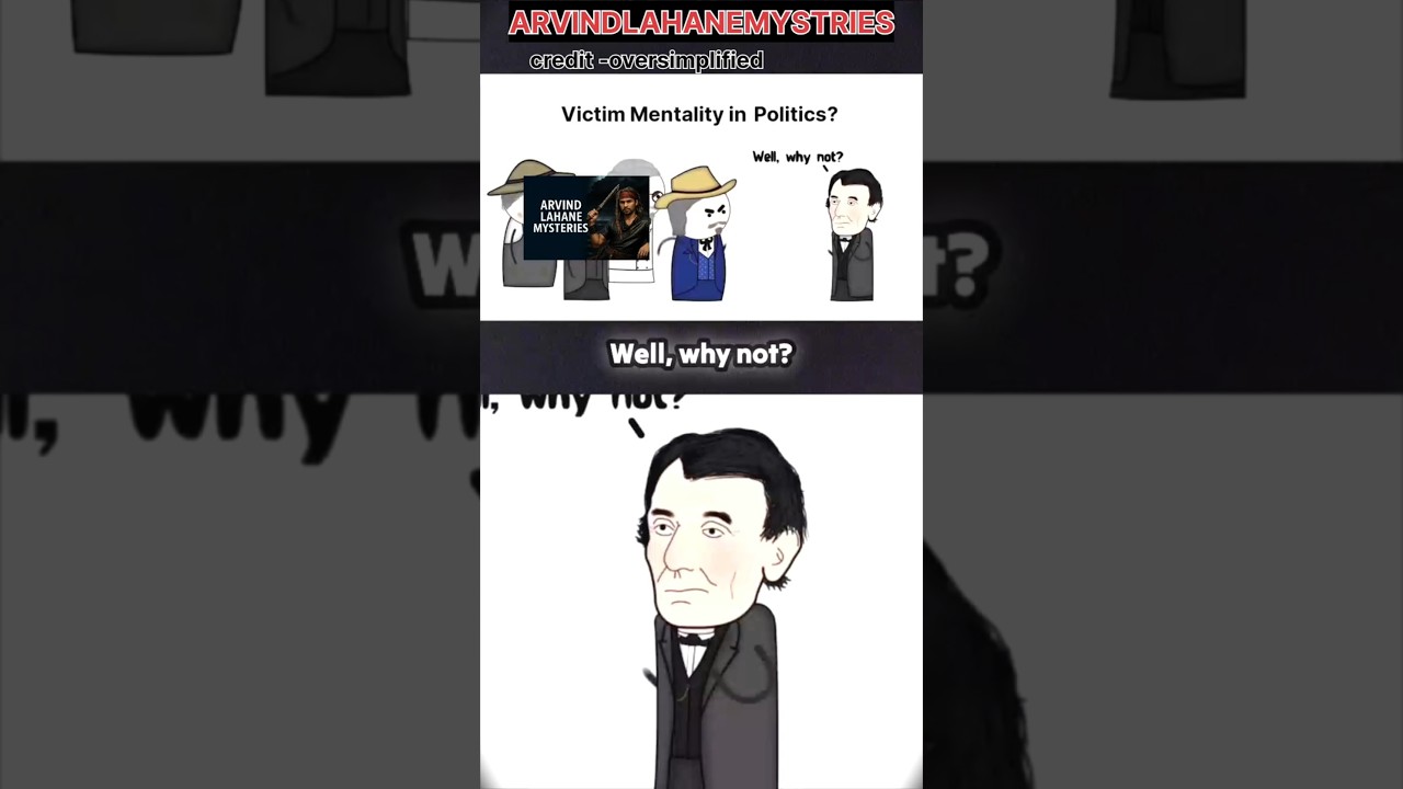 Victim Mentality in Politics? 🇺🇸