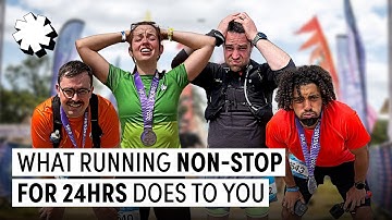 How Far Can We Run In A 24 Hour Race? | Head to Head Challenge