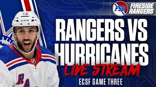 Rangers vs Hurricanes Game 3 Livestream | Playoff Preview and Analysis