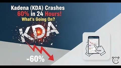 Kadena (KDA) Price Crashes 60% in 24 Hours! Crypto Market Shock! | Crypto