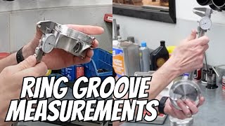 How To Properly Measure Piston Ring Groove Dimensions - Critical  Measurements For Proper Fit - YouTube