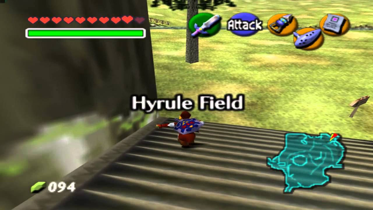 Ocarina of Time 22 Blue cucco of destiny YouTube