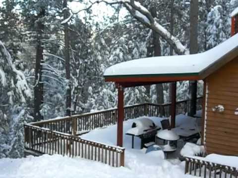AZ Snow Blizzard: MG Lodge under 3 Feet of Snow, P...