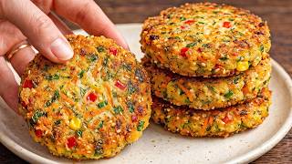 Zucchini with eggs is better than meat! Simple, Easy and tasty zucchini recipe!