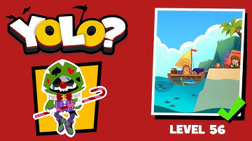 DEATHIGNER or YOLO? Gameplay Level 56 solution