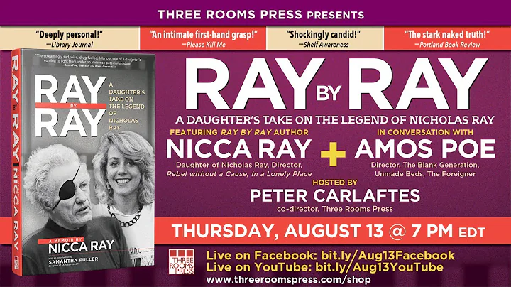 An Evening with NICCA RAY, Author of RAY BY RAY, i...