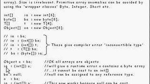 Java Tutorial 5.8 Arrays Part 8/15 - array assignment