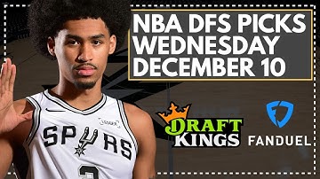 NBA DFS LIVE PRE-LOCK Q&A: WEDNESDAY DECEMBER 10th FanDuel & DraftKings Lineup Advice