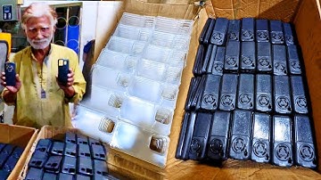 Complete Process of Making Cell Phone Cases | Case Injection Factory