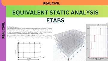 Equivalent static analysis | Validation of the results | Etabs Seismic Analysis | Project