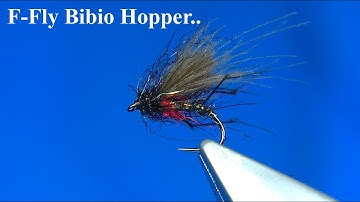 Using your Materials Wisely..Tying a F-Fly Bibio Hopper..