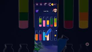 water sort puzzle - Get color level 166