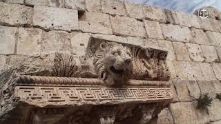 The Roman remains at Baalbeck, Lebanon