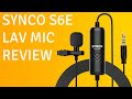 SYNCO Lavalier Microfono Omnidirezionale Clip On Microphone SYNCO Lavalier Microfono Omnidirezionale Clip On Microphone
