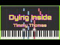 Dying Inside I Timmy Thomas I Synthesia Piano Tutorial