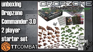Let's take a look at Dropzone Commander 3.0 Starter set | DZC | TTCombat | Unboxing 