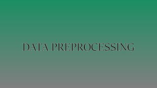 Data Preprocessing menggunakan WEKA