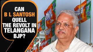 Telangana Assembly Polls 2023| BL Santosh: Decide Whether to Stay With BJP Or Exit | News9