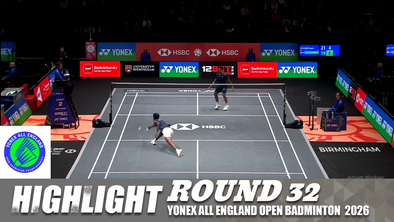 R32 YONEX All England Open 2026 | Алви Фархан (Индия) против Аюша Шетти (Индия)