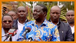 30 governors announce that they will support Raila’s presidential bid
