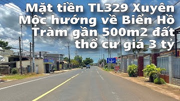 Bán đất mặt tiền TL 329 Xuyên Mộc, không còn sản phẩm nào rẻ hơn được nữa | LH 0788668834 (Điền)