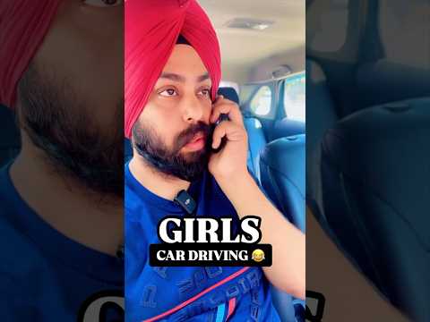 Hath nal clutch dabta😂 Tag a Girl Driver🙈#girldriving #papakipari #comedyreelsindia #reelscomedy