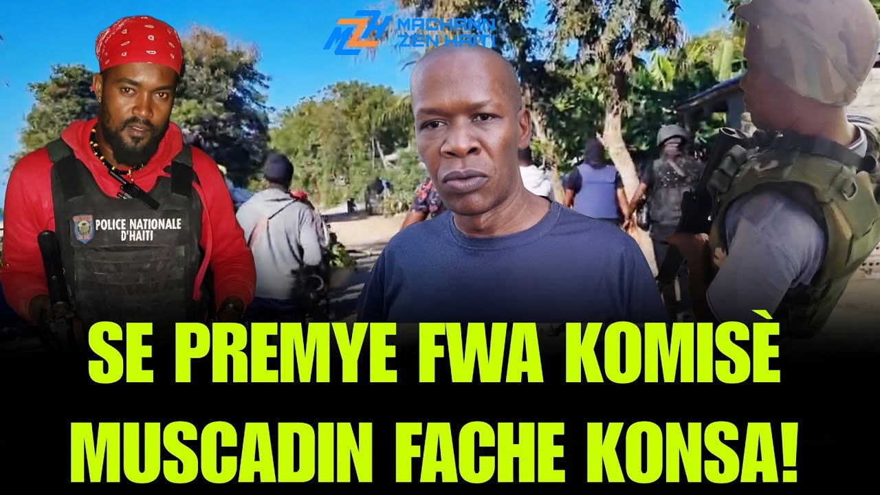 KOMISÈ MUSCADIN FACHE! GWO MESAJ PIMAN BOUK POU YON POLIYSE LEOGANE KI ANBA KÒD POU YON ZAK LI AKIZE