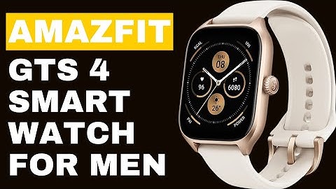 Amazfit GTS 4 Smart Watch @awesomewatches