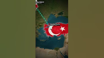 Epic Travel Map Animation | Poland to Turkey to Cyprus | After Effects + GeoLayers 3 #MapAnimation