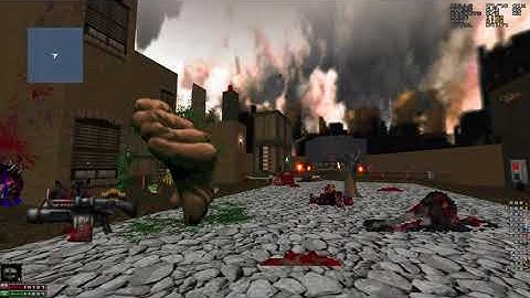 Zone 300 with Russian Overkill+Brutal Doom Monsters: MAP15