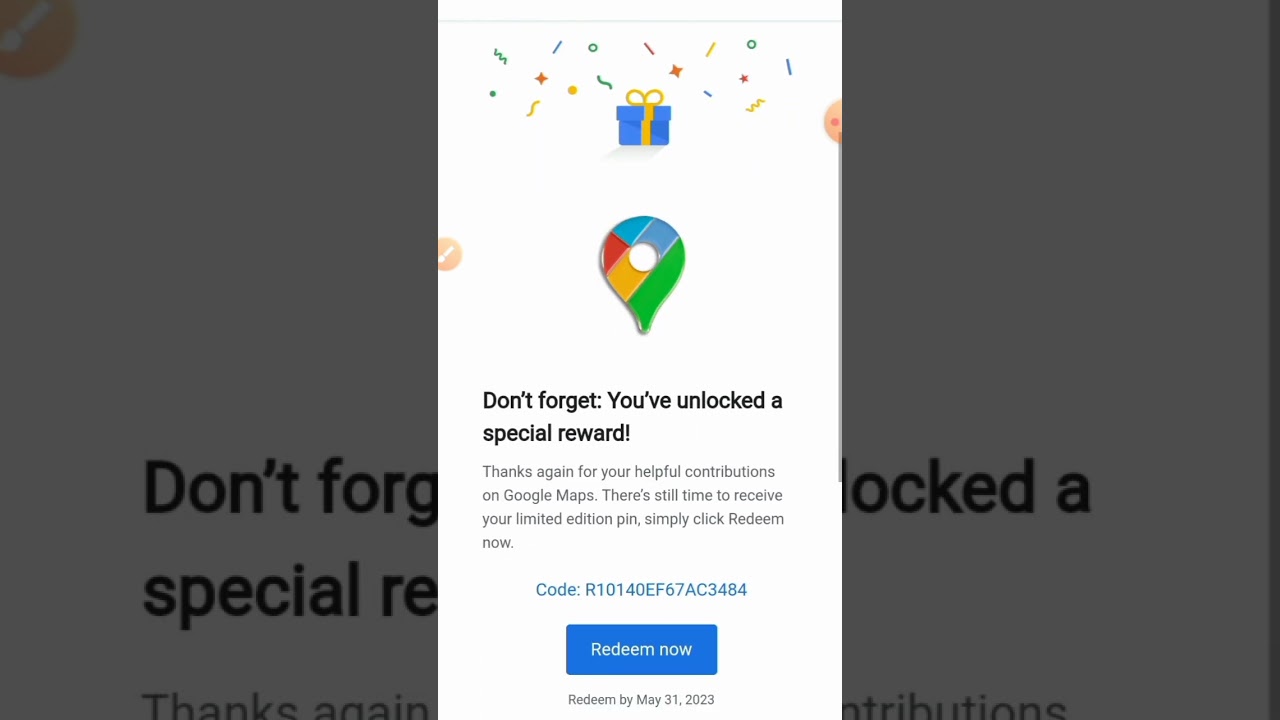 Google Maps Rewards 🎁 Google Local Guide Gift 🧧 