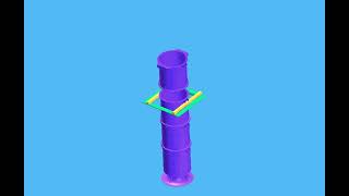 Diagonal Flow Pump Animation