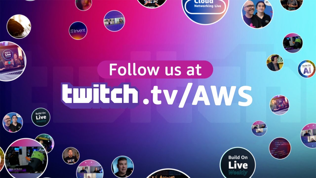 AWS Twitch Channel  AWS Developer Center