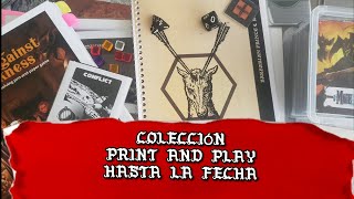 MI COLECCIÓN DE JUEGOS PRINT AND PLAY HASTA LA FECHA screenshot 5