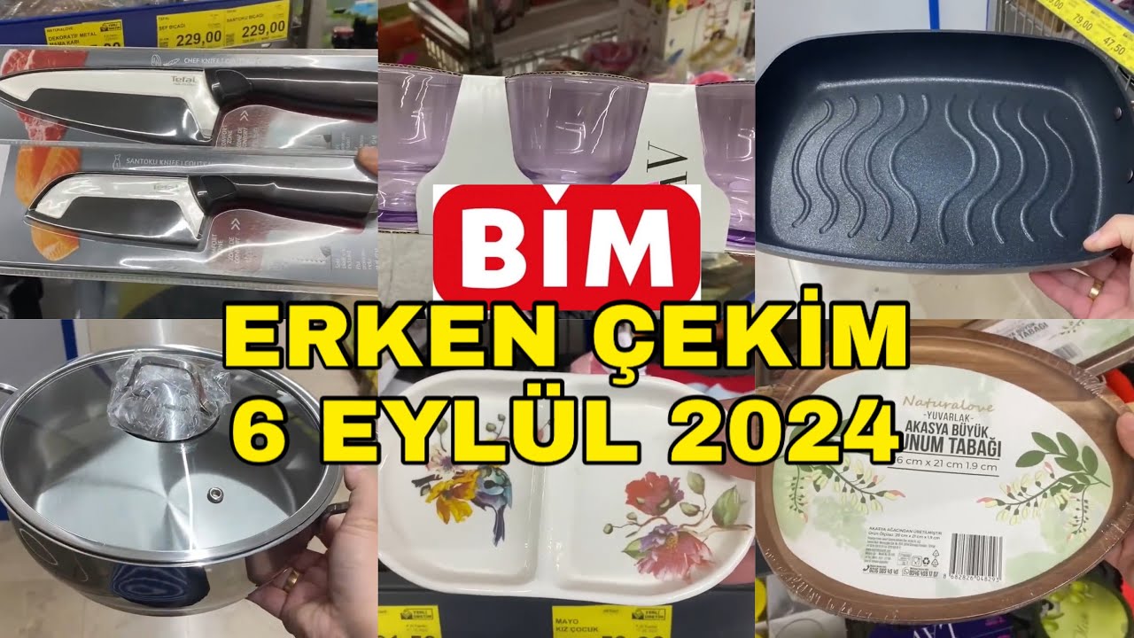 BİM BU CUMA YIKILIYOR YEPYENİ ŞAHANE ÜRÜNLER GELDİ | ERKEN ÇEKİM | BİM 6 EYLÜL 2024 | BİM BU CUMA |
