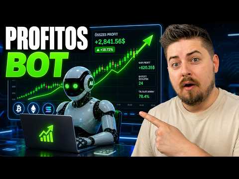 Így építettem profitos KRIPTÓ BOTOT programozás nélkül (AI segítségével) | AIRDROP-ot is farmolja!