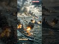 Massive Naval War Battle at Sea | Powerful Battleships Firing Cannons in Ocean Combat #navalwarfare