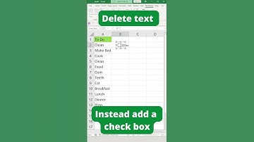 How to Insert a Checkbox in Excel? | Checkbox in Microsoft Excel | MS Excel Tips and Tricks
