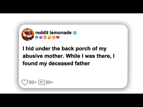 I hid under