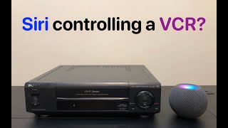 Siri controlling an old VCR?