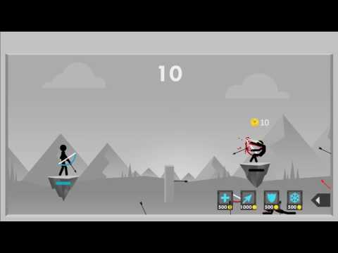 Luta do arqueiro de Stickman