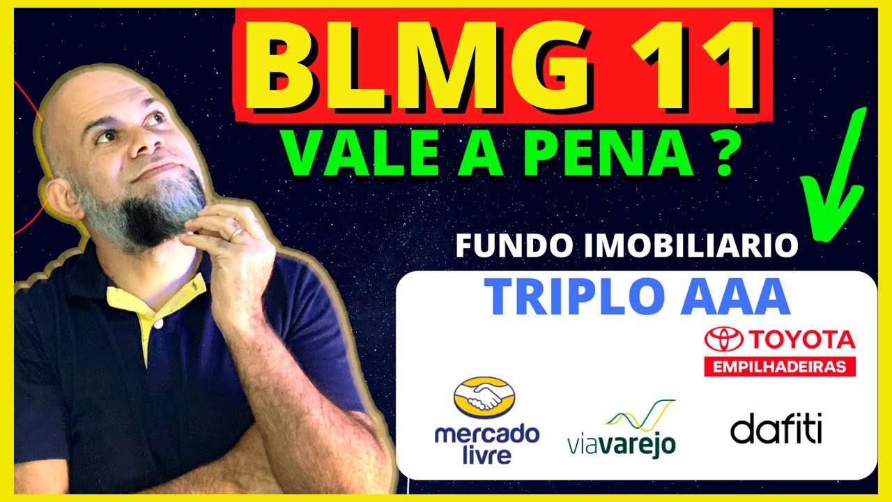 BLMG VALE A PENA? Fundo Imobiliario de tijolo (triplo A)