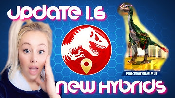 UPDATE 1.6 & NEW HYBIRDS! | Jurassic World Alive - Ep 10