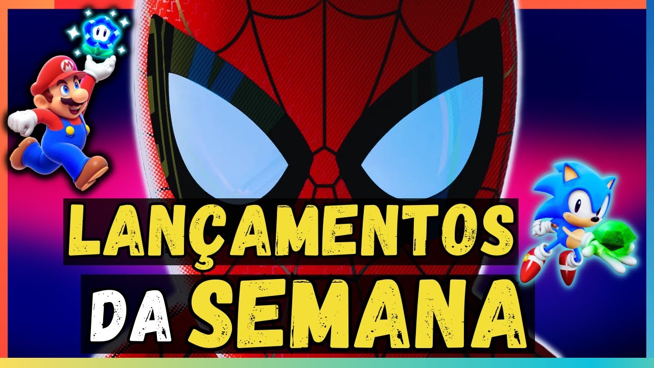 Lançamentos da semana: Spider-Man 2, Super Mario Bros Wonder, Sonic  Superstars e (muito) mais - Arkade