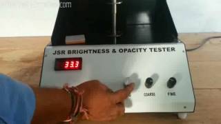 JSR 117 C Digital Brightness & Opacity Stallation