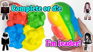 Slime Storytime Roblox | We were stuck in a Roblox story and I suddenly became the leader